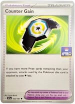 SV Surging Sparks 169/191 Counter Gain (TCG Gym Stamp Non-Holo)