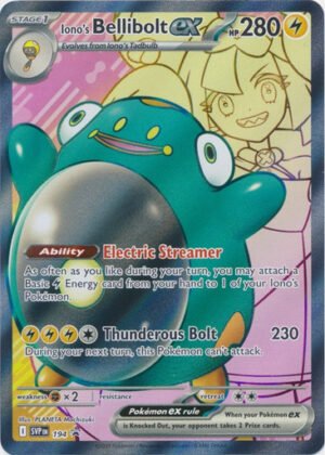 Scarlet & Violet Promo SVP194 Iono's Bellibolt ex (Full Art)