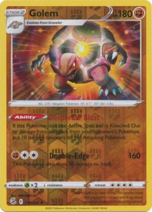 Fusion Strike 137/264 Golem (Reverse Holo)