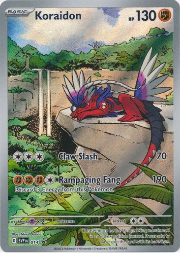 Scarlet & Violet Promo SVP014 Koraidon (Full Art)