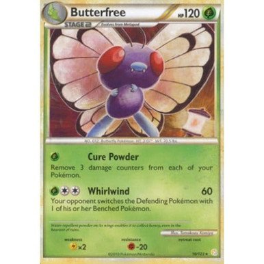 HeartGold & SoulSilver 16/123 Butterfree