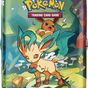 EMPTY Prismatic Evolutions Mini Tin - Leafeon