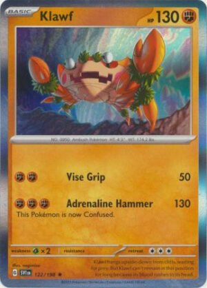 Scarlet & Violet (Base Set) 122/198 Klawf (Holo)