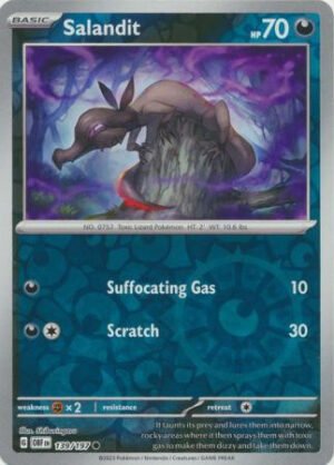 SV Obsidian Flames 139/197 Salandit (Reverse Holo)