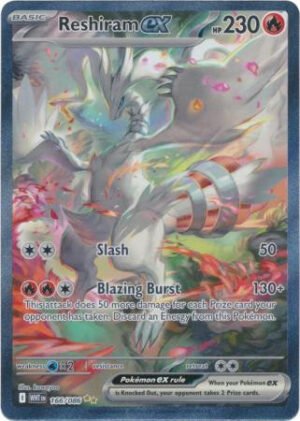 SV White Flare 166/086 Reshiram ex (Special Illustration Rare Full Art)
