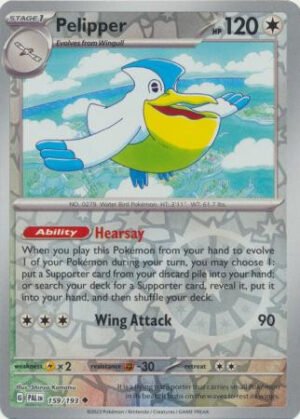 SV Paldea Evolved 159/193 Pelipper (Reverse Holo)