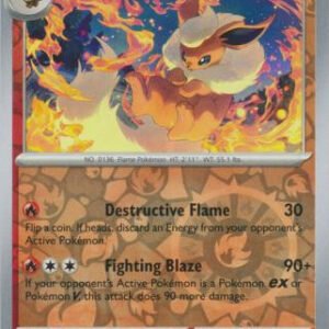SV Prismatic Evolutions 013/131 Flareon (Reverse Holo)