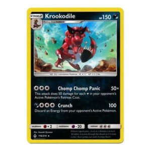 SM Unbroken Bonds 116/214 Krookodile (Reverse Holo)