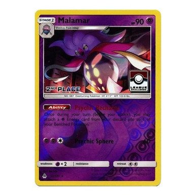 SM Forbidden Light 51/131 Malamar (League Promo 2nd Place)