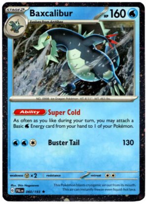 SV Paldea Evolved 060/193 Baxcalibur (Cosmo Holo)