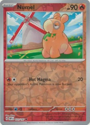 SV Obsidian Flames 031/197 Numel (Reverse Holo)