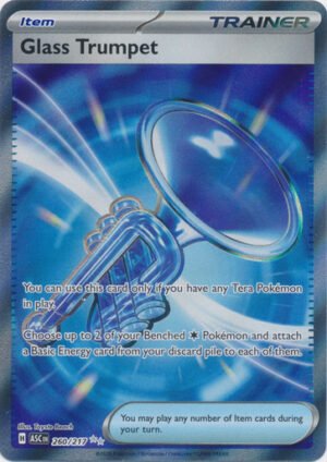 ME Ascended Heroes 260/217 Glass Trumpet (Full Art)