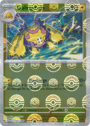 SV White Flare 034/086 Galvantula (POKE BALL Reverse Holo)