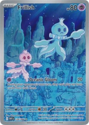 SV White Flare 126/086 Frillish (Illustration Rare)