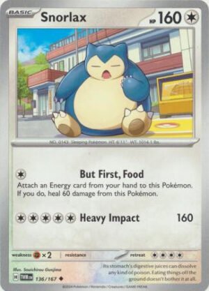 SV Twilight Masquerade 136/167 Snorlax