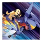 Pokemon Cynthia's Garchomp Sticker