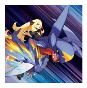 Pokemon Cynthia's Garchomp Sticker