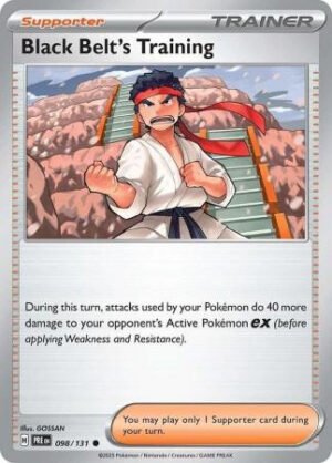 SV Prismatic Evolutions 098/131 Black Belt's Training #098