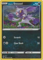 Astral Radiance 092/189 Hisuian Sneasel (Cosmo Holo)