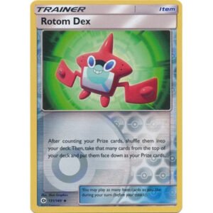 Sun and Moon (Base Set) 131/149 Rotom Dex (Reverse Holo)