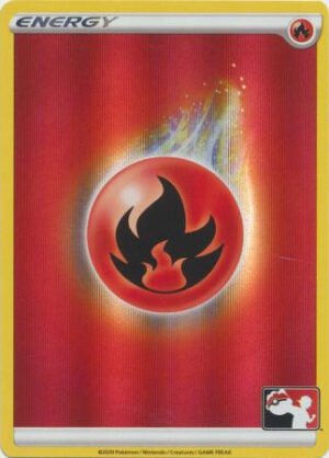 Sword & Shield (Base) EN02 Fire Energy (Prize Pack League Promo Holo)
