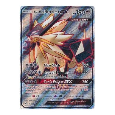 SM Ultra Prism 145/156 Dusk Mane Necrozma GX (Full Art)