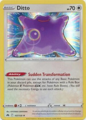 Crown Zenith 107/159 Ditto (Holo)