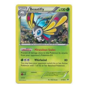 XY Roaring Skies 5/108 Beautifly (Holo)