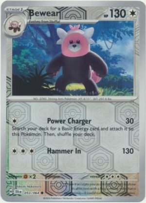 SV Shrouded Fable 053/064 Bewear (Reverse Holo)