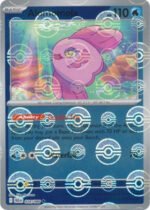 SV Black Bolt 024/086 Alomomola (POKE BALL Reverse Holo)