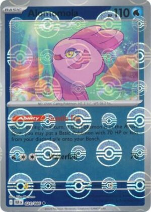 SV Black Bolt 024/086 Alomomola (POKE BALL Reverse Holo)