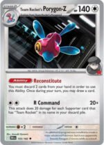 SV Destined Rivals 155/182 Team Rocket’s Porygon-Z