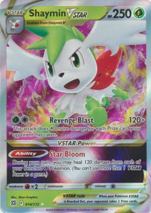 Brilliant Stars 014/172 Shaymin VSTAR (Full Art)