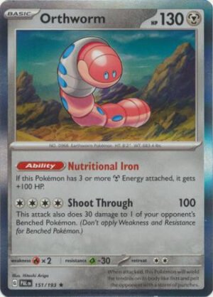 SV Paldea Evolved 151/193 Orthworm (Holo)