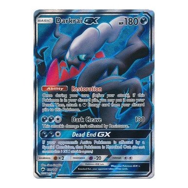 SM Burning Shadows 139/147 Darkrai GX (Full Art)