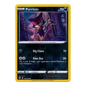 Darkness Ablaze 106/189 Purrloin (Reverse Holo)