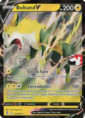 Fusion Strike 103/264 Boltund V (Prize Pack League Promo)