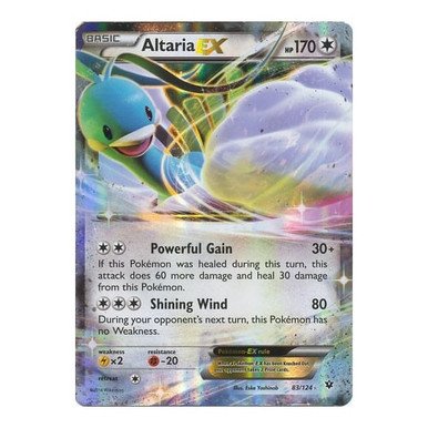 XY Fates Collide 83/124 Altaria EX (Half Art)