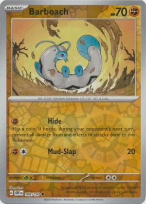SV Obsidian Flames 108/197 Barboach (Reverse Holo)