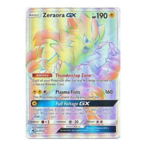SM Lost Thunder 221/214 Zeraora GX (Rainbow Rare)