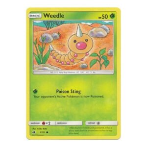 SM Crimson Invasion 001/111 Weedle