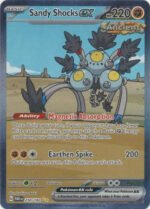 SV Paradox Rift 250/182 Sandy Shocks ex (Alternative Art, Full Art)