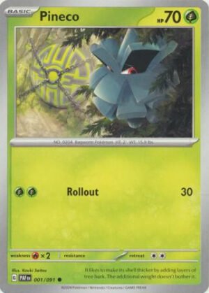SV Paldean Fates 001/091 Pineco