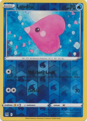 SWSH Lost Origin 038/196 Luvdisc (Reverse Holo)