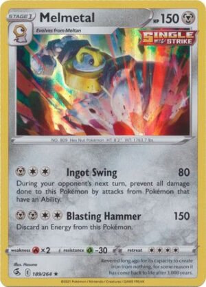 Fusion Strike 189/264 Melmetal (Holo)
