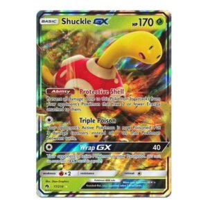 SM Lost Thunder 17/214 Shuckle GX (Half Art)