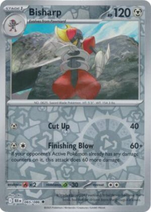 SV Black Bolt 065/086 Bisharp (Reverse Holo)