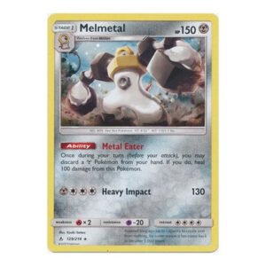 SM Unbroken Bonds 129/214 Melmetal (Cosmo Holo)