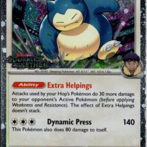 SV Journey Together 117/159 Hop's Snorlax (Cosmo Holo Journey Together Stamp)
