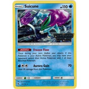 SM Lost Thunder 59/214 Suicune ('Legendary Pokemon' Stamp)
